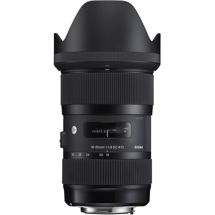 Lente Sigma 18-35mm f/1.8 DC HSM Art (Canon EF)